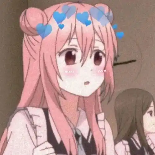 个性高冷动漫女生头像库集耶
