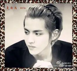 吴亦凡krisexo花美男偶像明堆糖,美好生活研究所
