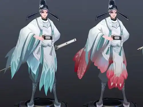 王者荣耀玩家自制皮肤,小乔化身红娘,孙膑妥妥的女装大佬
