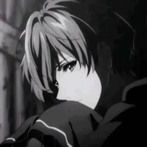 黑白男生头像集依遇事不决,可问春风腾讯新闻
