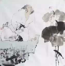 青年画家杨苇作品仙风道骨,飘逸自如
