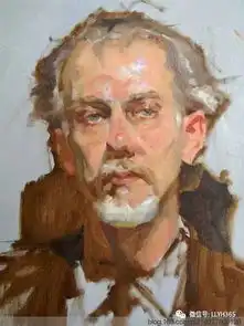 人体结构大师robertliberace油画头像人体写生示范
