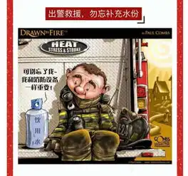 漫画版消防员的警示
