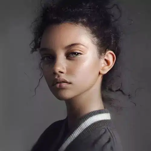 她笔下的人物都如此美艳
