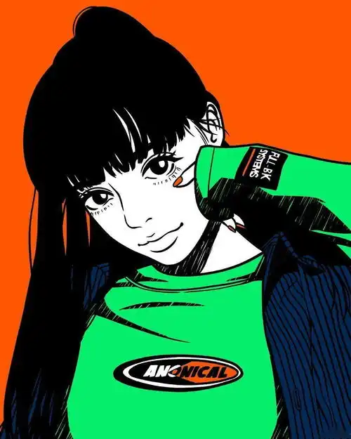 酷女孩的头像,统统抱走