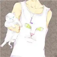 不露脸半身男生卡通头像学生系潮男一个
