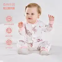 爬爬连身衣papa爬爬爬秋冬男女宝宝动物造型爬服抱抱绒连体衣婴儿保暖哈衣粉色135多少钱
