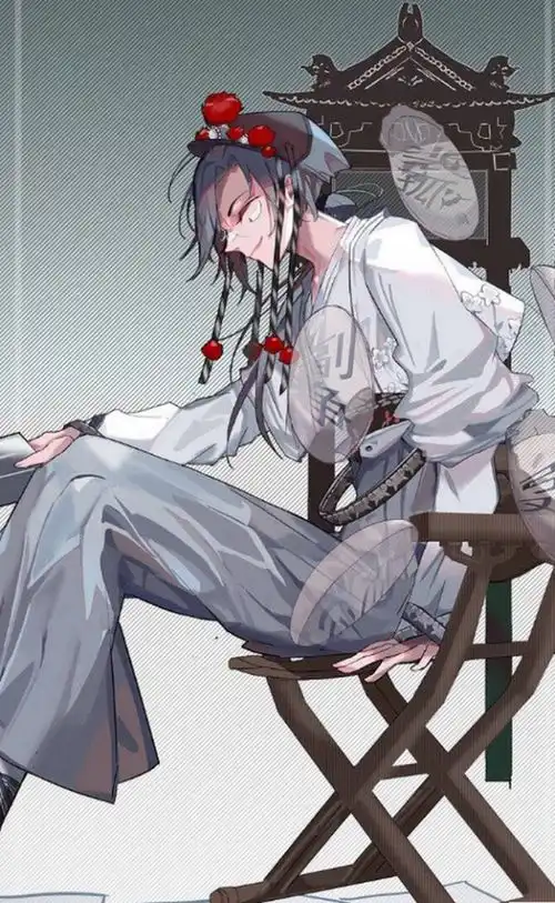画师将古物拟人化,七弦琴和千里江山图,全员变成二次元美男
