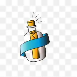 免费下载卡通漂流瓶图片大全千库网png
