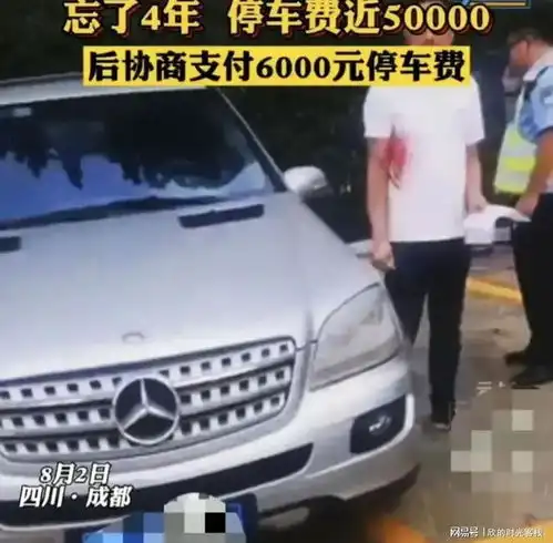 女子酒后将豪车忘在酒店停车场四年,没想到停车费竟然高达五万元
