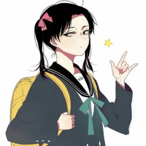 有没有可爱的动漫头像,或者帅气动漫女生头
