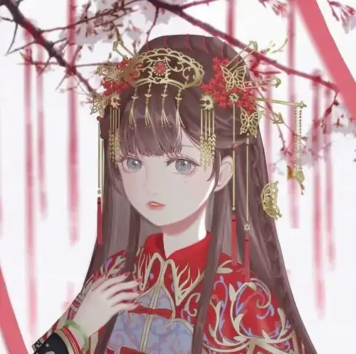 古风女头神仙漫风一
