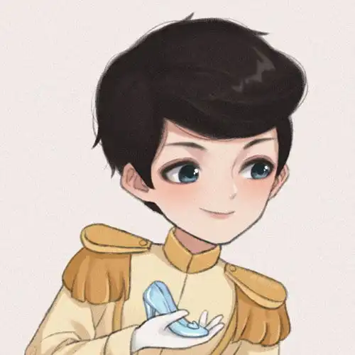 抖音迪士尼公主与王子情侣头像一对两张,一男一女共12张卡通版
