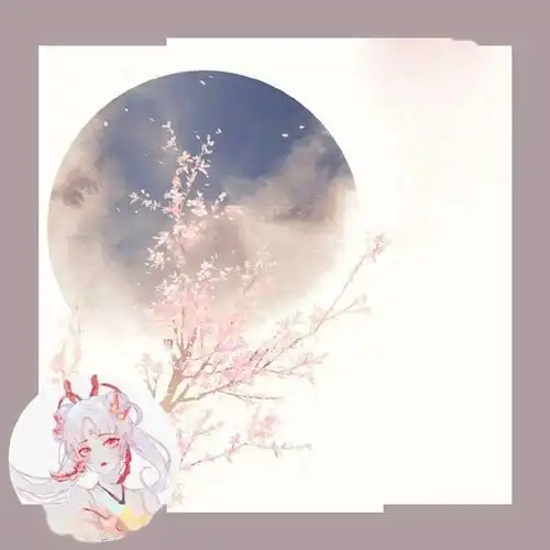 动漫套图敲nice男女生古风头像背景搭配套图
