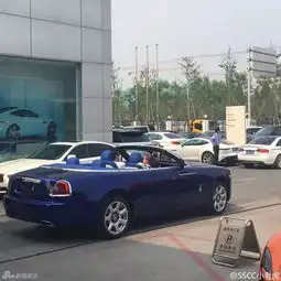 王思聪买千万豪车像买菜携美女驾车而去
