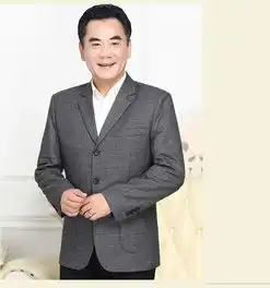 春秋新款中老年男装西服外套男爸爸装商务休闲西装男yl