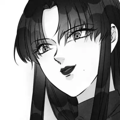 意境伤感风气质黑白动漫女头.在微信头像我要个性网
