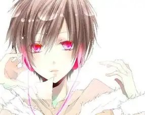 动漫头像,戴耳机的,一男一女,要不一样的,如下图
