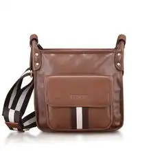 beijue贝爵高档进口头层牛皮男士单肩包男款欧美风斜挎包真皮男包多功能大容量新亭侯棕色均码怎么样,好不好
