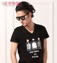 扎马尾的男生发型男士马尾发型图片发型师姐
