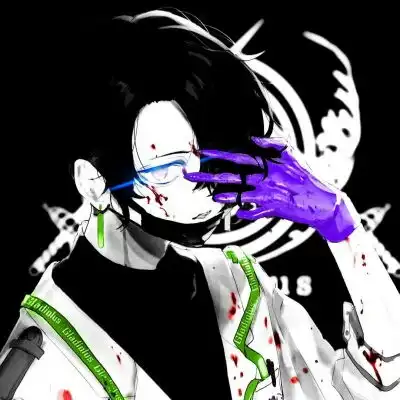 苏柒眼神杀酷拽暗系动漫男头

