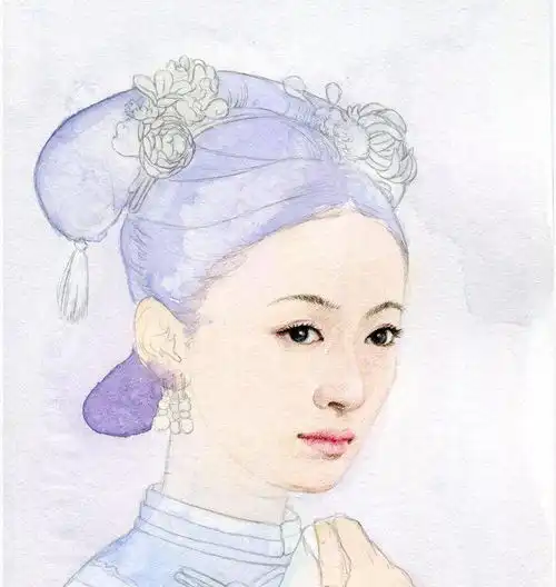 彩铅画人物色彩步骤过程图人物彩铅画图片步骤教程附彩铅全套视频教程