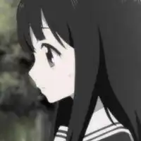 丧女头像黑白动漫有点恐怖的丧气女生头像
