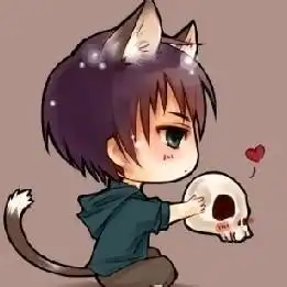 萌萌哒的卡通猫图片
