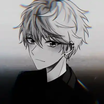 寻欢2019黑白动漫男生头像你卡通动漫头像我要个性网
