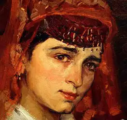 民族风情油画欣赏二
