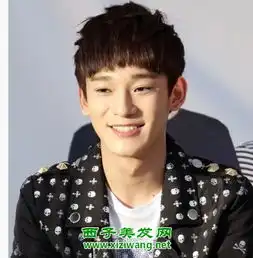 男士大额头发型图片看如何遮掉大额头
