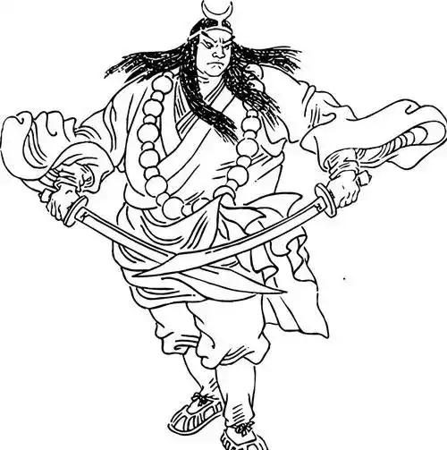 水浒传中皆英雄
