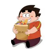 动漫微胖可爱头像男生
