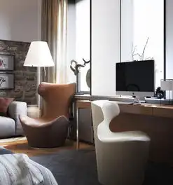 单身公寓装饰设计效果装修效果图
