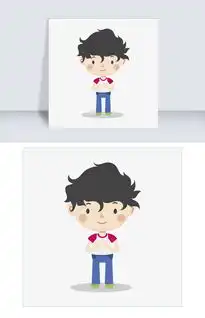 q版可爱帅气男孩免扣素材图片素材psb格式下载动漫人物大全

