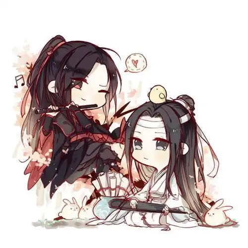 忘羡文武双全,文能花树下共和一曲,武能一起天天双人运动

