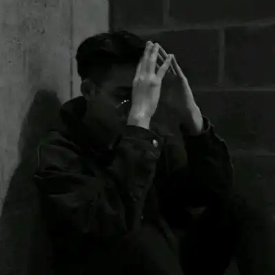 高级emo伤感头像真人男侧脸