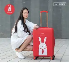 卡通拉杆箱男行李箱女可爱学生小清新旅行箱包20寸24寸登机箱韩版
