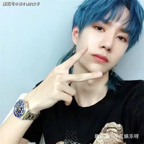 同样是绿色发型,躲过鹿晗,避开王俊凯,看到王一博一眼沦陷黄子韬
