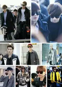 吴亦凡鹿晗美颜最抢镜黄子韬土豪范儿exo私下时尚指数大pk
