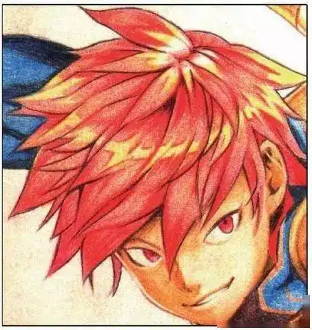 彩铅画人物动漫热血少年,彩铅动漫人物画法步骤
