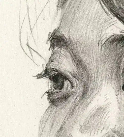 朱传奇教你画微胖女青年素描头像
