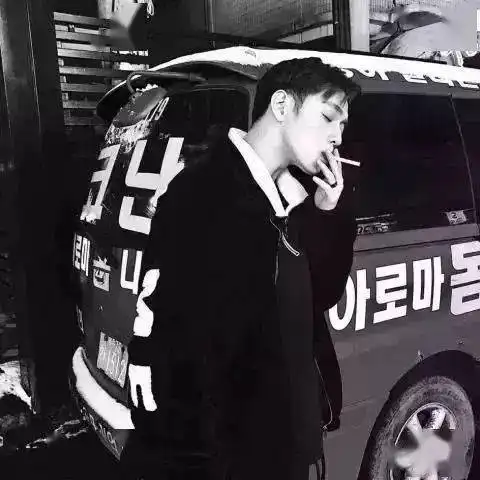 个性头像男黑白灰色个性