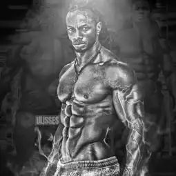 肌肉如果加上特效,那必将是两个字震撼
