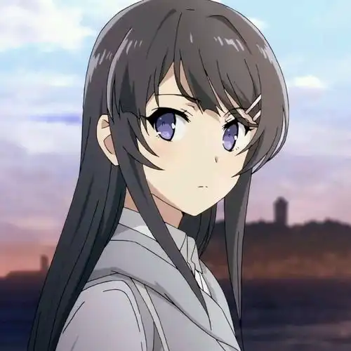 超超超级好看的的樱岛麻衣头像
