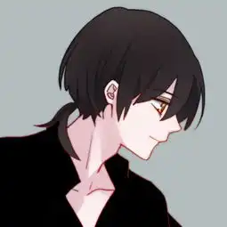 超好看二次元情侣头像冷酷一对
