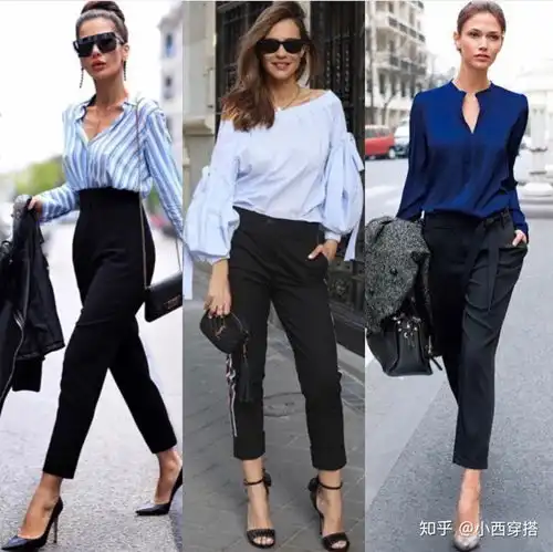 衬衫的搭配你知道哪几种推荐一组欧美达人时尚大气的衬衫搭配
