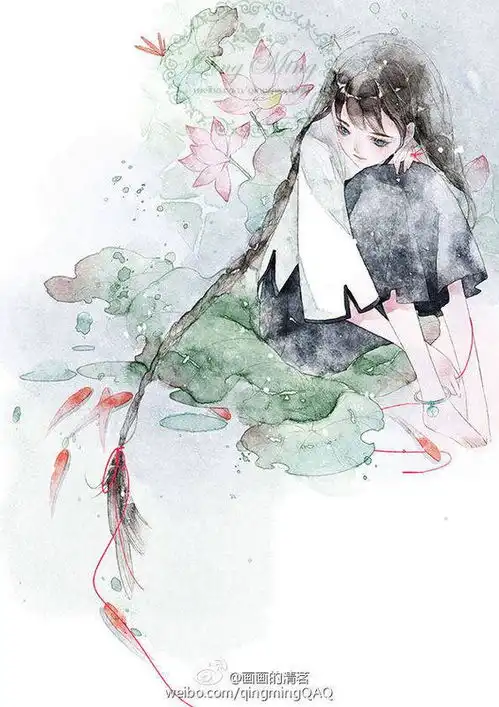 请问谁有唯美森林系女孩的水彩画图片,稍稍偏向于写实的那种,谢谢
