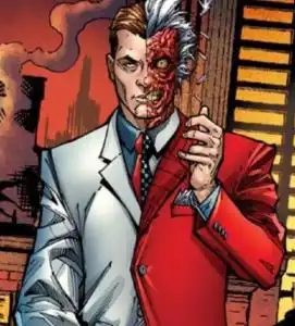 双面人美国漫画蝙蝠侠中人物
