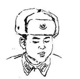 雷锋简笔画学雷锋
